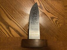 Frank Buster Fighting Rooster One of a Kind-1987 Blade Show & Cutlery Fair Award picture