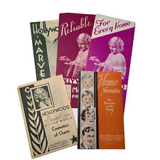 Hollywood Marvel Products 1930’s Make Up Beauty Perfume Advertising California picture