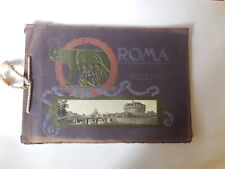 Old Souvenir Book 1920s with 36 beautiful sculptures images in ROMA,B/Wsoftcover picture