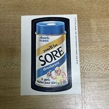 1975 Topps Wacky Packages Sore Deodorant Series 13 picture