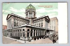 Chicago IL-Illinois, Chicago Post Office, Antique, Vintage c1908 Postcard picture