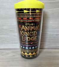 Disney's Animal Kingdom Lodge DVC Covocup Tumbler 16oz Mug Neon Lid New Unused picture