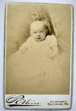 c. 1892 Chestertown Maryland Elizabeth Russell Thibodeau Vintage Cabinet Photo picture