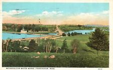 Vintage Postcard 1928 Metropolitan Water Works Framingham Mass. Massachusetts MA picture