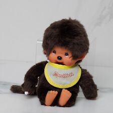 Vintage 1970s Monchhichi Monkey Plush Toy Doll Boy w/Bib Monchichi picture