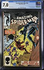 🔑🔥AMAZING SPIDER-MAN #265 CGC 7.0 1ST SILVER SABLE  151001 picture