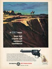 1967 Print Ad of Colt Frontier Scout '62 Revolver picture