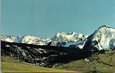Livingston Mt Sleeping Giant Mountain Range  Vintage Postcard Montana picture