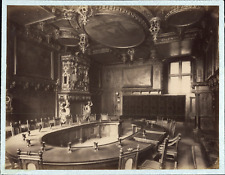 Poland, Gdańsk (Danzig), City Hall, Council Hall, Vintage Print, ca.18 picture