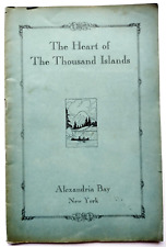 Vintage The Heart Of The Thousand Islands Alexandria Bay New York Souvenir Book picture