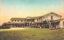 BRIGHTON, Florida FL ~BRIGHTON VALLEY HOTEL Albertype HAND-COLORED 1931 Postcard picture