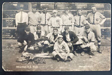 Mint USA Real Picture Postcard Baseball Team Players Newport AC 1915 picture