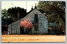 OLD WORLD DESIGN NATIVE LIMESTONE TEXAS HILL COUNTRY VTG POSTCARD D-1  picture