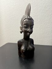 African Female Fulani Mahogany Carved picture
