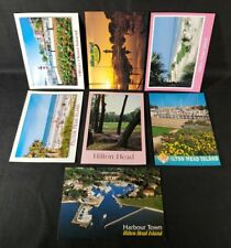 Lot Hilton Head Island South Carolina Lighthouse Harbour Town Vintage Postcard picture