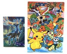 Pokemon Center A6 Clear File Xerneas Anime Goods From Japan picture