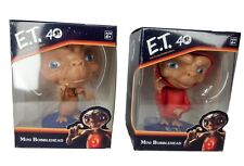 E.T. Extra Terrestrial Mini Bobblehead 40th Anniversary Universal Culturefly 2pc picture
