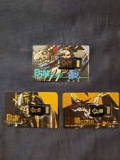 Bandai Digimon Vol 0.5 Mad Black Roar and True Shadow Howl Dim Card Set + Bonus picture