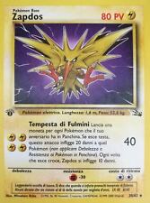 Zapdos - 1 Edition - Fossil 30/62 - Italian - Excellent picture