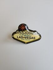 Welcome to Fabulous Las Vegas Nevada Pin Blinking Lights Magnetic Back picture