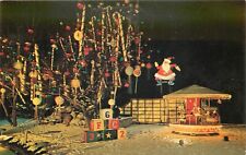 Postcard New York Oriskany Trinkaus Manor Christmas Night 1950s 23-10025 picture