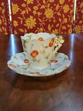 Vintage Ucagco Ivory China Tea Cup and Saucer Occupied Japan picture