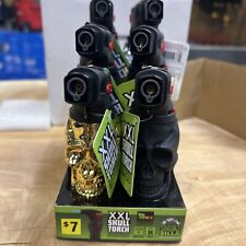 XXL Butane Torch SKULL Refillable Assorted (6 Pack) picture
