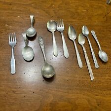Disney Branford Silver Plate Mickey Mouse Child Spoon Vintage 1930 & Utensils Lo picture
