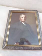 VTG Original Portrait of George F. Johnson Endicott Johnson Shoe Factory Founder picture
