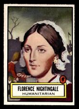 1952 Topps Look 'N See #111 Florence Nightingale NM picture