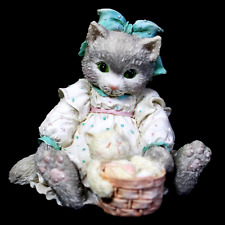 Cat Figurine Calico Kittens You’re A Friend Fur-ever 1992 Priscilla Hillman picture