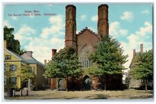 c1907 The Second Church In Salem Unitarian Salem Massachusetts MA Postcard picture