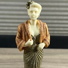 Rare Fabulous Forties Fashion Lady Figurine Unique 6.5” picture
