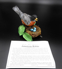 Lenox American Robin Fine Porcelain Garden Bird Figurine Sculpture 3