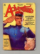 Adventure Pulp/Magazine Oct 1 1934 Vol. 89 #5 GD/VG 3.0 picture