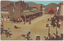 c1960s Shootout Ghost Town Amusement Park Maggie Valley North Carolina Postcard picture