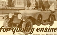1925 Original Isotta Fraschini Photo In Piston Rings Ad. Muskegon, Mich picture
