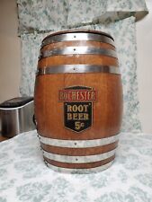 Antique Root beer Oak Barrel w/accessories (vintage)  picture