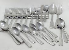 Oneida FRIENDSHIP Flatware Stainless Silverware Forks Spoons Knives 33pc Read picture