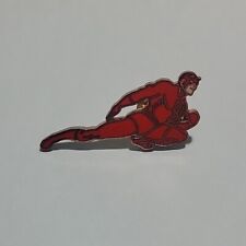 VINTAGE Planet Studios 1988 Marvel DAREDEVIL Copper Back Cutout Metal Pin Enamel picture