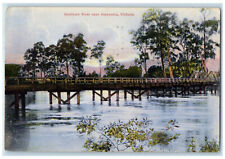 1908 Goulburn River Near Alexandra Victoria Australia Antique Posted Postcard picture