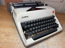 1977 Olympia SM-8 Working Vintage Portable Typewriter w New Ink & Case picture