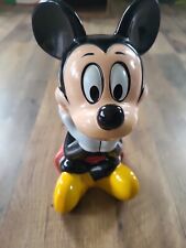 Vintage Disney Character Tankard Series Mickey Mouse 9 Inch Lidded Stein Brazil picture