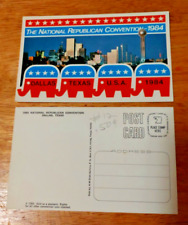Vintage Postcard National Republican Convention 1984 Dallas Texas Mirro-Krome picture