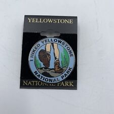 Vintage Hiking Collectible Yellowstone National Park Lapel Souvenir Hat Pin NOS picture
