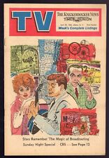 1966 NEW YORK TIMES UNION TV GUIDE LUCILLE BALL/BING CROSBY/ARTHUR GODFREY picture