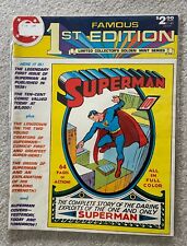 Famous 1st Edition C-61 $2 cover, reprints 1st Superman comic 1979 Ltd Collector picture