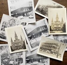 New Orleans LA Church & Hotels & Antoines Restaurant Sign 10 Vintage Photos picture