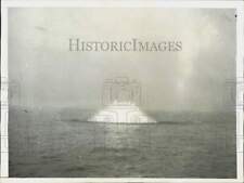 1927 Press Photo Remains of Barge Marie Beasley blown high in air near Cape May picture