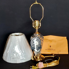 Vintage Waterford Crystal Lamp Table Desk Lamp NIB 18